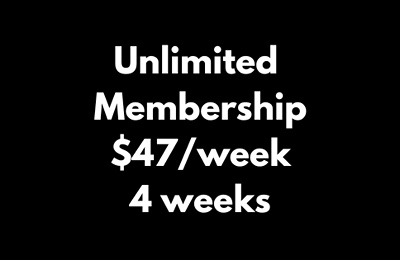 Membership: Unlimited Membership 4 Weeks